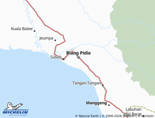 MICHELIN Baharu map - ViaMichelin