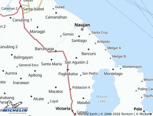 MICHELIN San Agustin 2 map - ViaMichelin