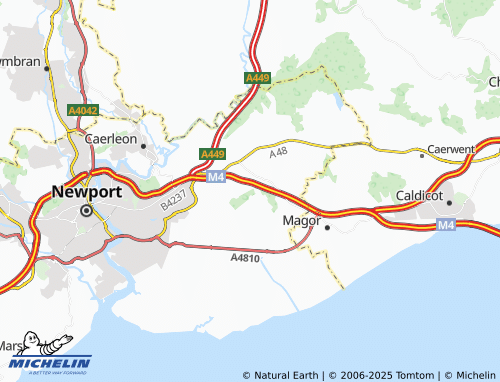 MICHELIN Underwood map - ViaMichelin