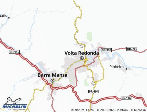 Mappa MICHELIN Belo Horizonte - ViaMichelin