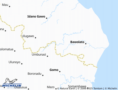 MICHELIN Orahua map - ViaMichelin