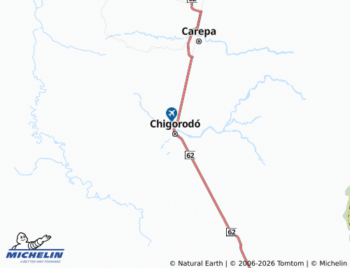 Mapa MICHELIN Chigorodó - ViaMichelin