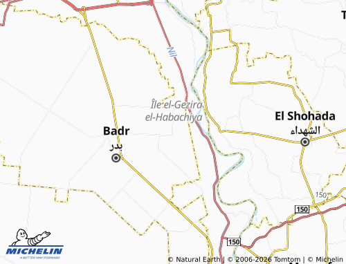 Mapa MICHELIN Seen - Amr Bin al-'As - ViaMichelin