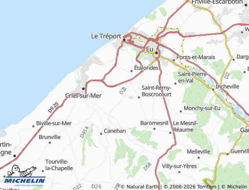 Mapa MICHELIN Heudelimont - ViaMichelin