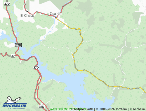 Mapa MICHELIN Piedra Verde - ViaMichelin