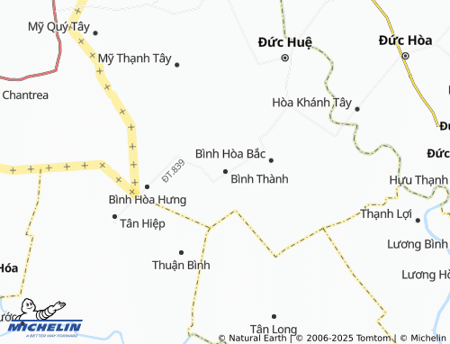 Carte MICHELIN Bình Thành - ViaMichelin