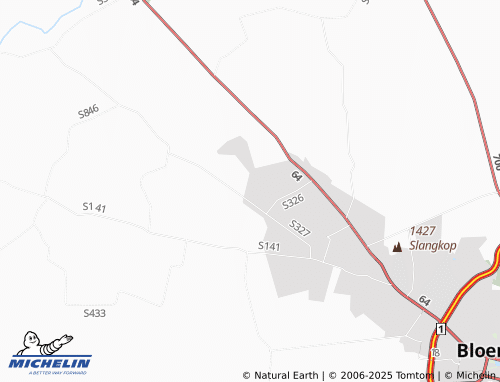 MICHELIN Cornelia Agricultural Holdings map - ViaMichelin