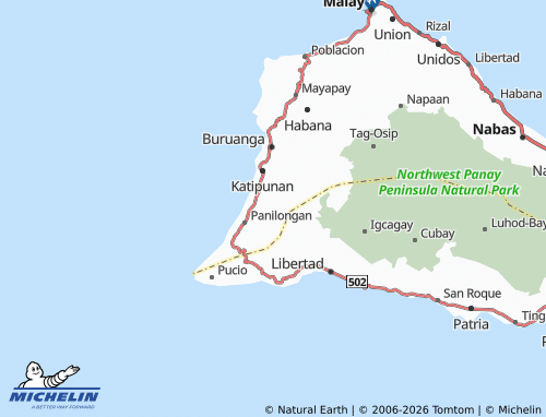 MICHELIN Tigum map - ViaMichelin
