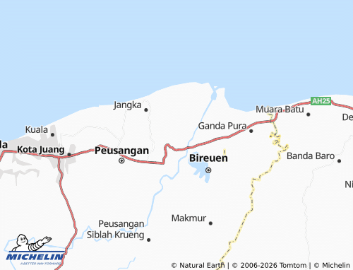 MICHELIN Pulo Blang map - ViaMichelin