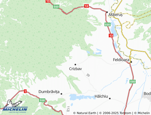 MICHELIN Cutuș map - ViaMichelin