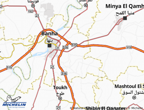 Mapa MICHELIN Nuqbas - ViaMichelin