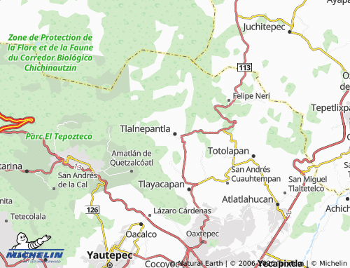 Mapa MICHELIN Tlalnepantla - ViaMichelin