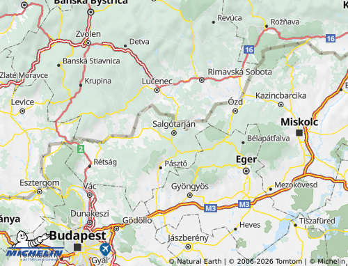 MICHELIN-Landkarte Neuburg - ViaMichelin