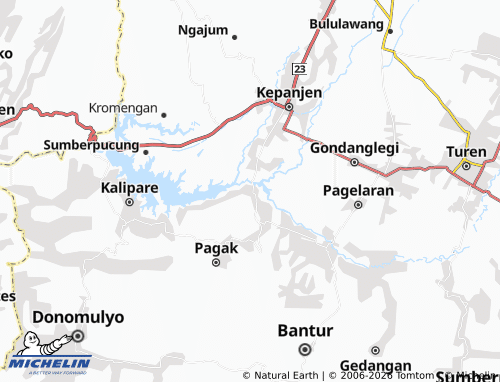 MICHELIN Gampingan map - ViaMichelin