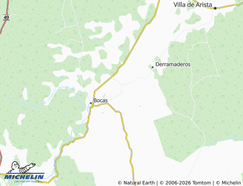 Mapa MICHELIN Cerritos de Zavala - ViaMichelin