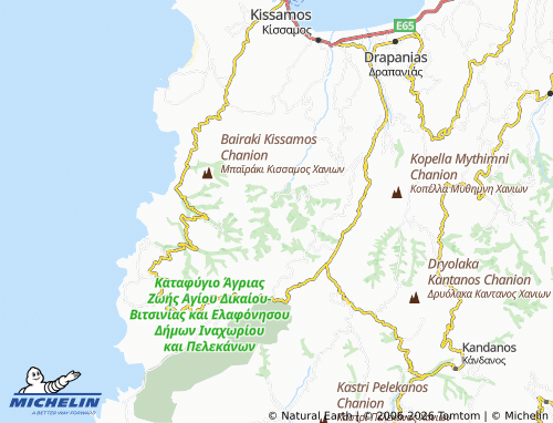 Carte MICHELIN Kostogiannides - ViaMichelin