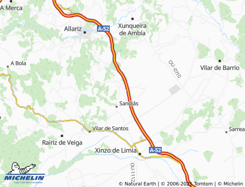 MICHELIN Santa Ana map - ViaMichelin