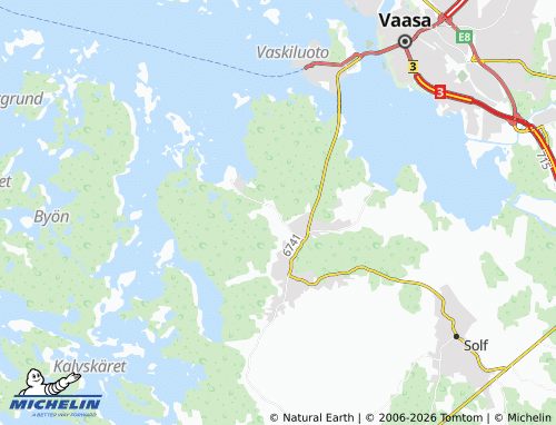 Kaart MICHELIN Västergränden - ViaMichelin