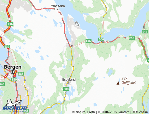 MICHELIN Arna map - ViaMichelin