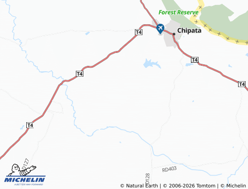 MICHELIN Chinyaku map - ViaMichelin