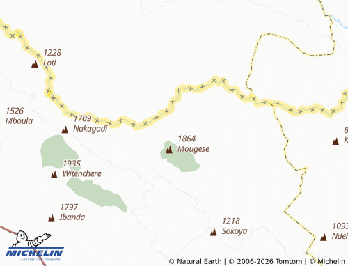 Mappa MICHELIN Chinongo - ViaMichelin