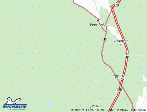MICHELIN Las Mercedes map - ViaMichelin