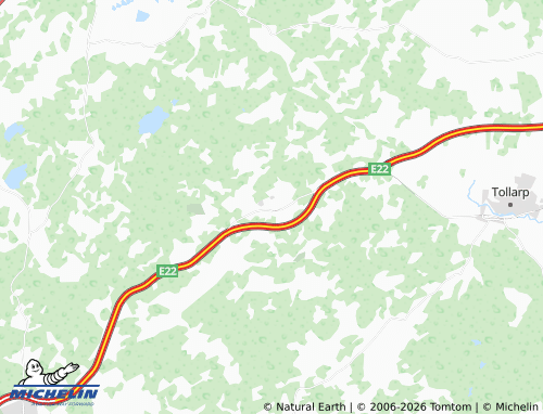 Mapa MICHELIN Linderöd - ViaMichelin