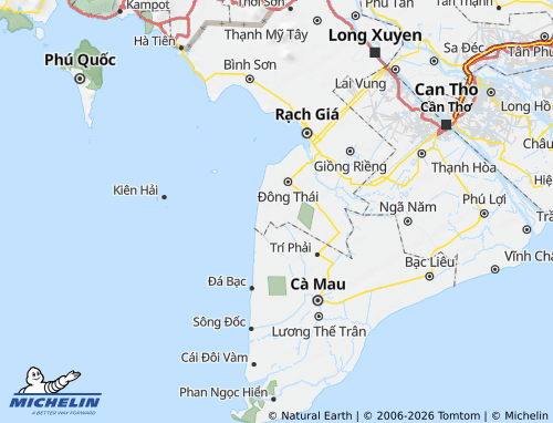 Mapa MICHELIN An Minh - ViaMichelin