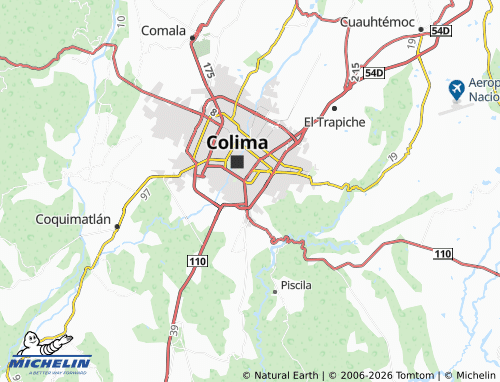 Carte MICHELIN Rinconada de San Pablo - ViaMichelin