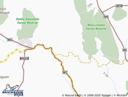 MICHELIN Kulemeka map - ViaMichelin