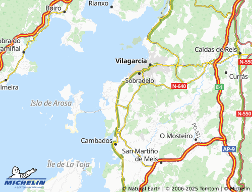 MICHELIN Aralde map - ViaMichelin
