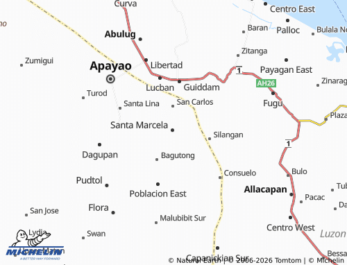 MICHELIN Nueva map - ViaMichelin