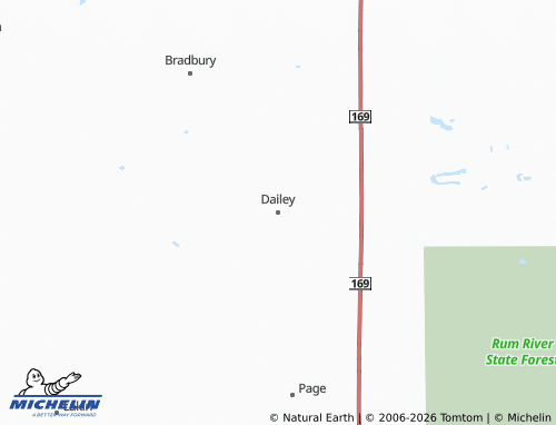 Mapa MICHELIN Dailey - ViaMichelin