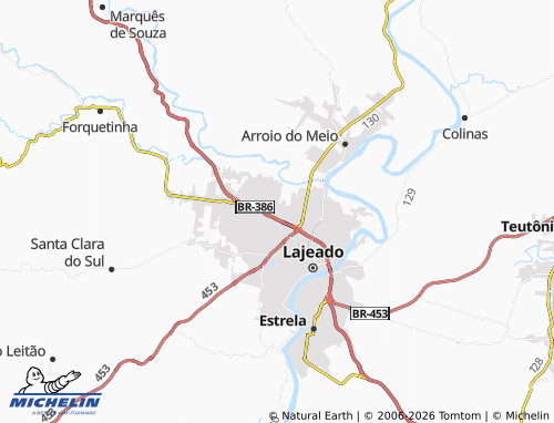 Mappa MICHELIN Santo André - ViaMichelin