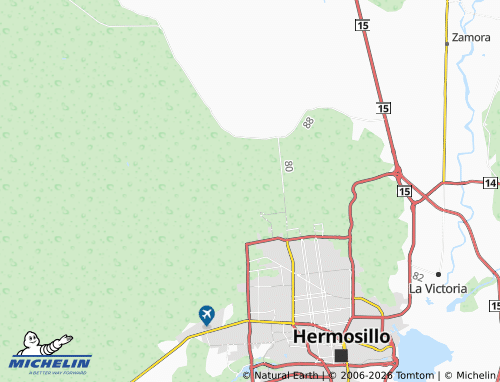 MICHELIN Paseos del Pedregal map - ViaMichelin