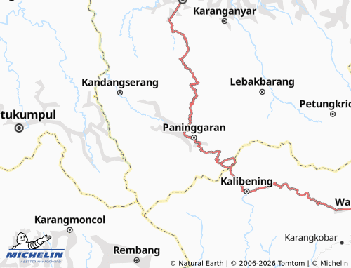 Carte MICHELIN Krandegan - ViaMichelin
