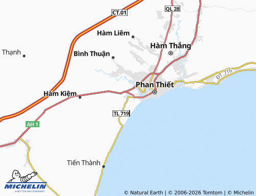 Mapa MICHELIN Tiến Lợi - ViaMichelin