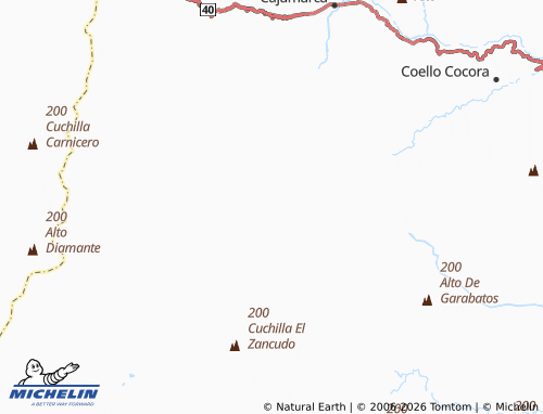 Kaart MICHELIN Perú-Corosal - ViaMichelin