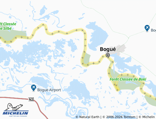 Mapa MICHELIN Sintiou Dangdé - ViaMichelin