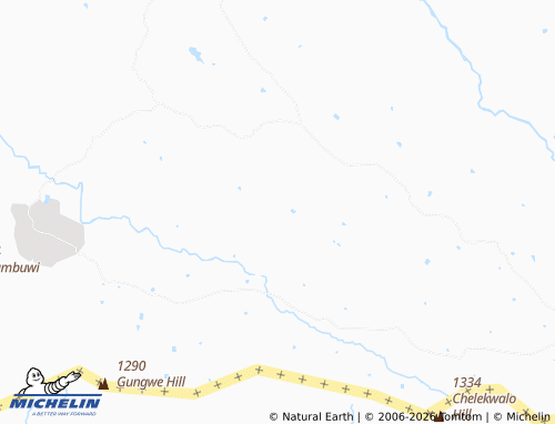MICHELIN-Landkarte Maitengwe - ViaMichelin