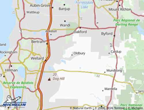 Mapa MICHELIN Oldbury - ViaMichelin