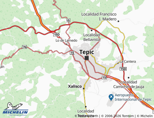 Mapa MICHELIN Aves del Paraíso - ViaMichelin