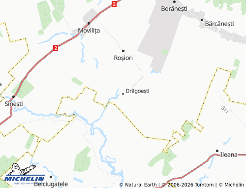 Mappa MICHELIN Drăgoești - ViaMichelin