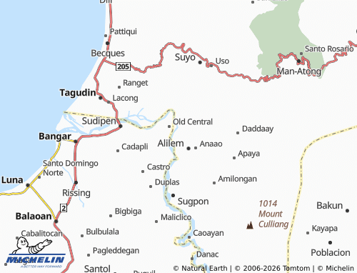 MICHELIN Dalawa map - ViaMichelin