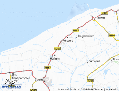 Carte MICHELIN Marrum - ViaMichelin