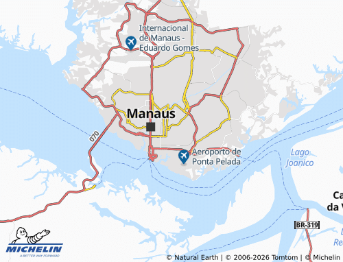 Mapa MICHELIN São Francisco - ViaMichelin