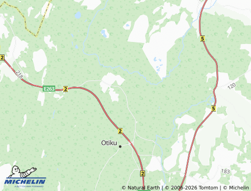 Mappa MICHELIN Nurme - ViaMichelin