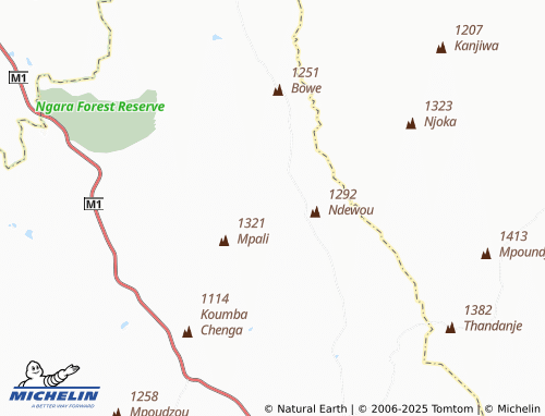 MICHELIN Lubenilizwe map - ViaMichelin