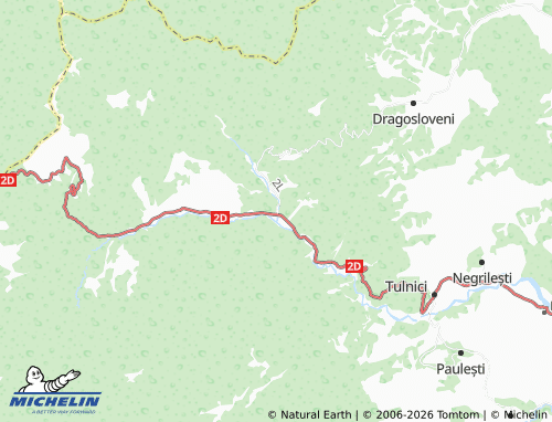 MICHELIN Lepșa map - ViaMichelin