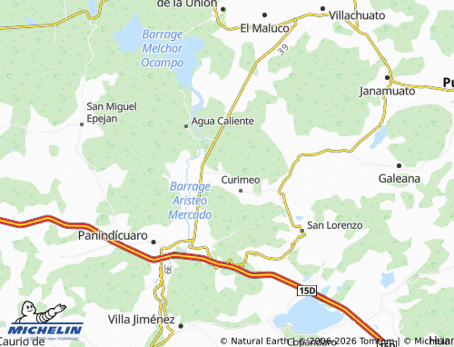 Mapa MICHELIN La Yácata - ViaMichelin